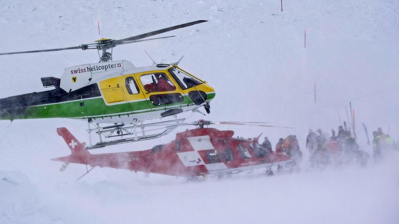 Plaz v smučarskem letovišču Andermatt