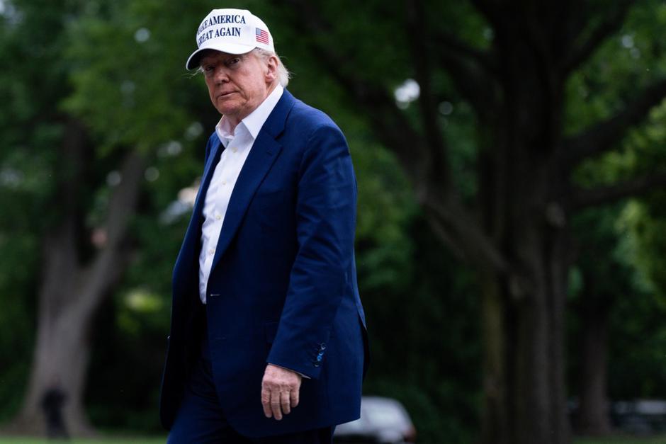 Donald Trump ob prihodu v Belo hišo | Avtor: Epa