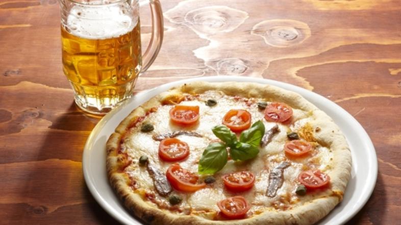 pizza pivo