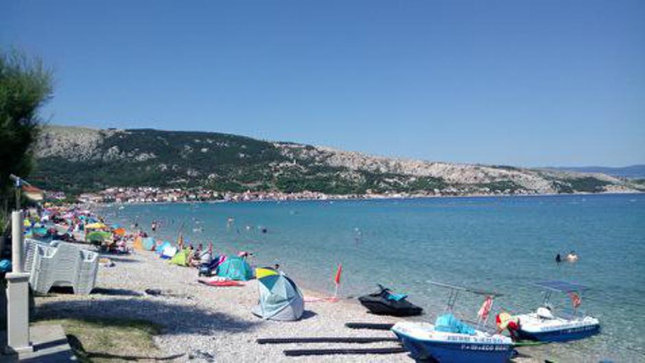 plaža Baška | Avtor: bralka