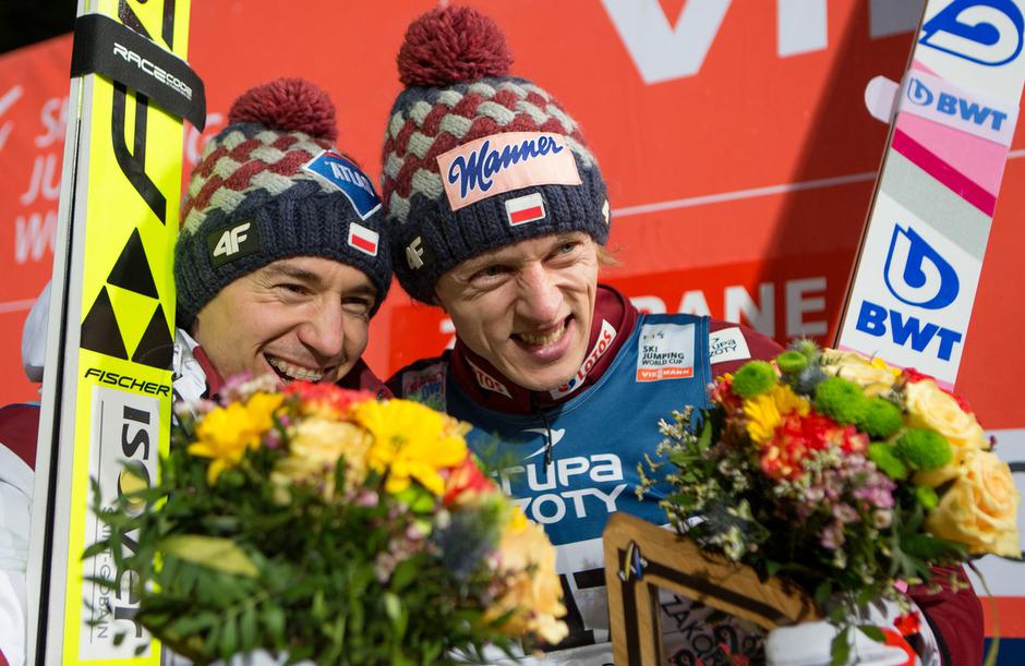 Kamil Stoch in Dawid Kubacki | Avtor: Profimedia