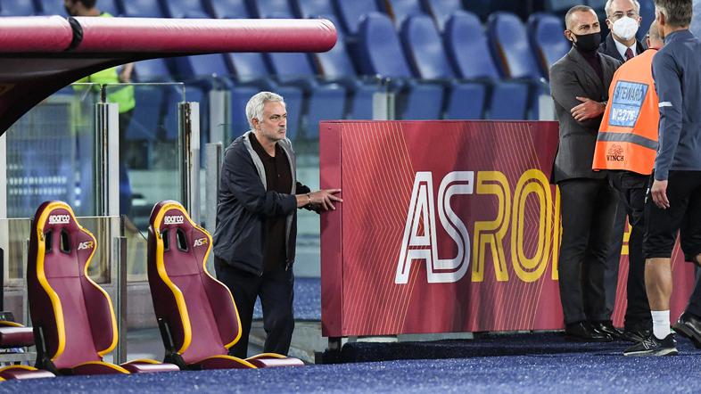 José Mourinho AS Roma Napoli