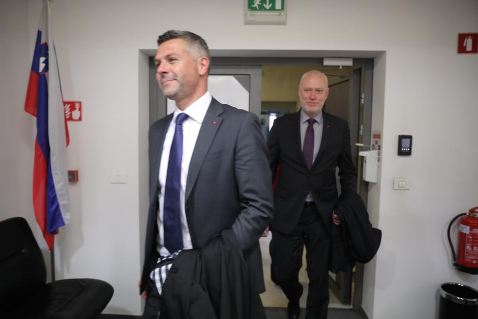 Matjaž Nemec in Milan Brglez | Avtor: Saša Despot