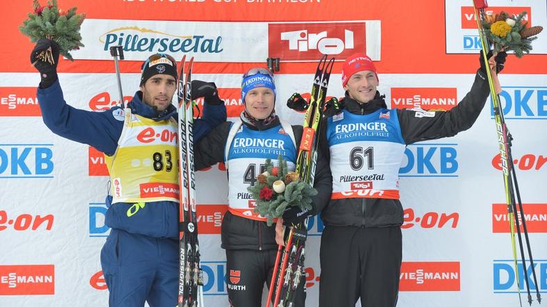 Andreas Birnbacher martin fourcade jakov fak