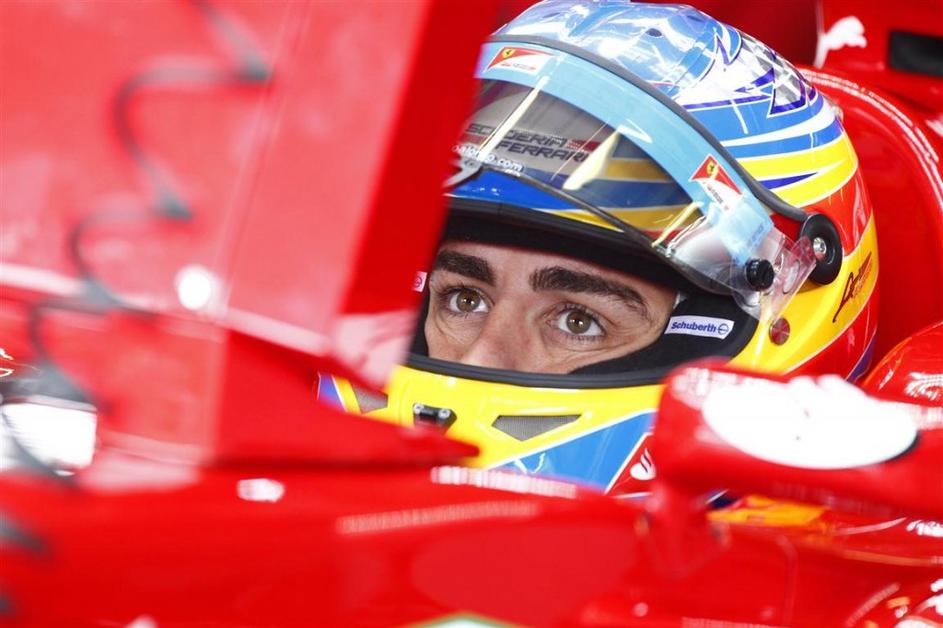 fernando alonso ferrari nemčija 2011