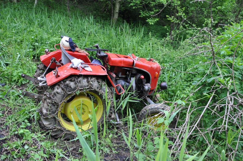 traktor nesreca | Avtor: ARHIV PGD SLOVENSKE KONJICE