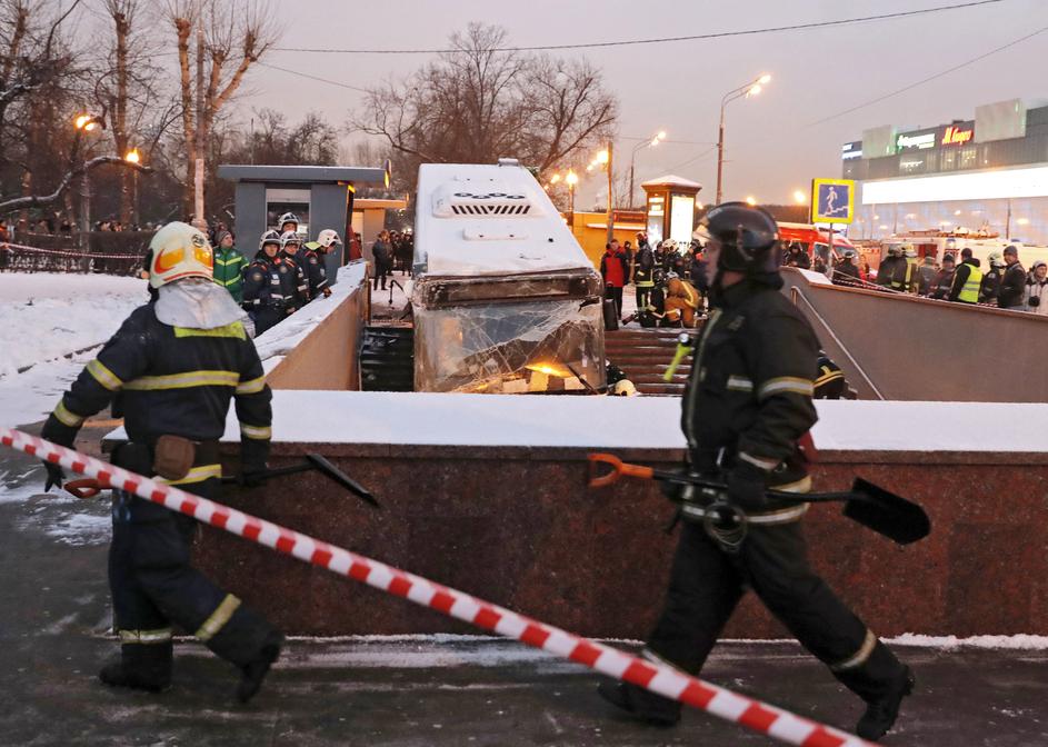 Nesreča avtobusa v Moskvi