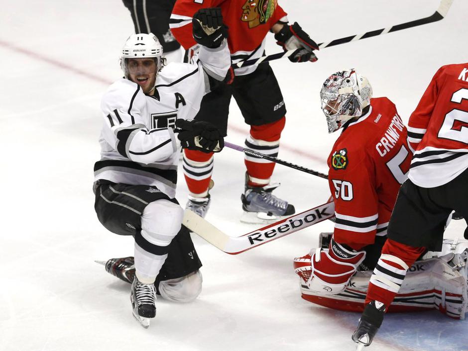Anže Kopitar (Chicago Blackhawks - Los Angeles Kings) | Avtor: Reuters