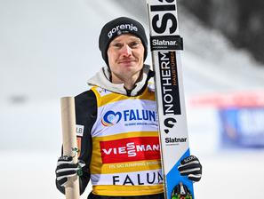 Domen Prevc in Anže Lanišek