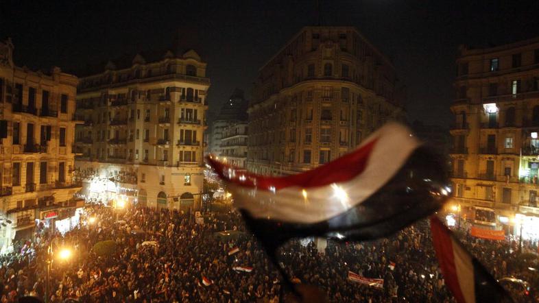 V petek so v Egiptu proslavljali svoj uspeh. (Foto: Reuters)