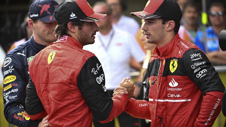 Charles LeClerc Carlos Sainz