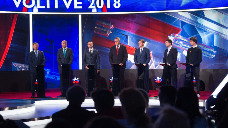 Volitve 2018, volilno soočenje