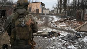 Avdijivka vojak truplo