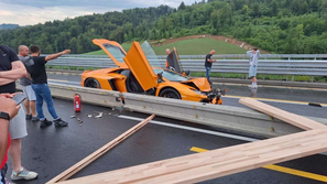 Nesreča na dolenjski AC