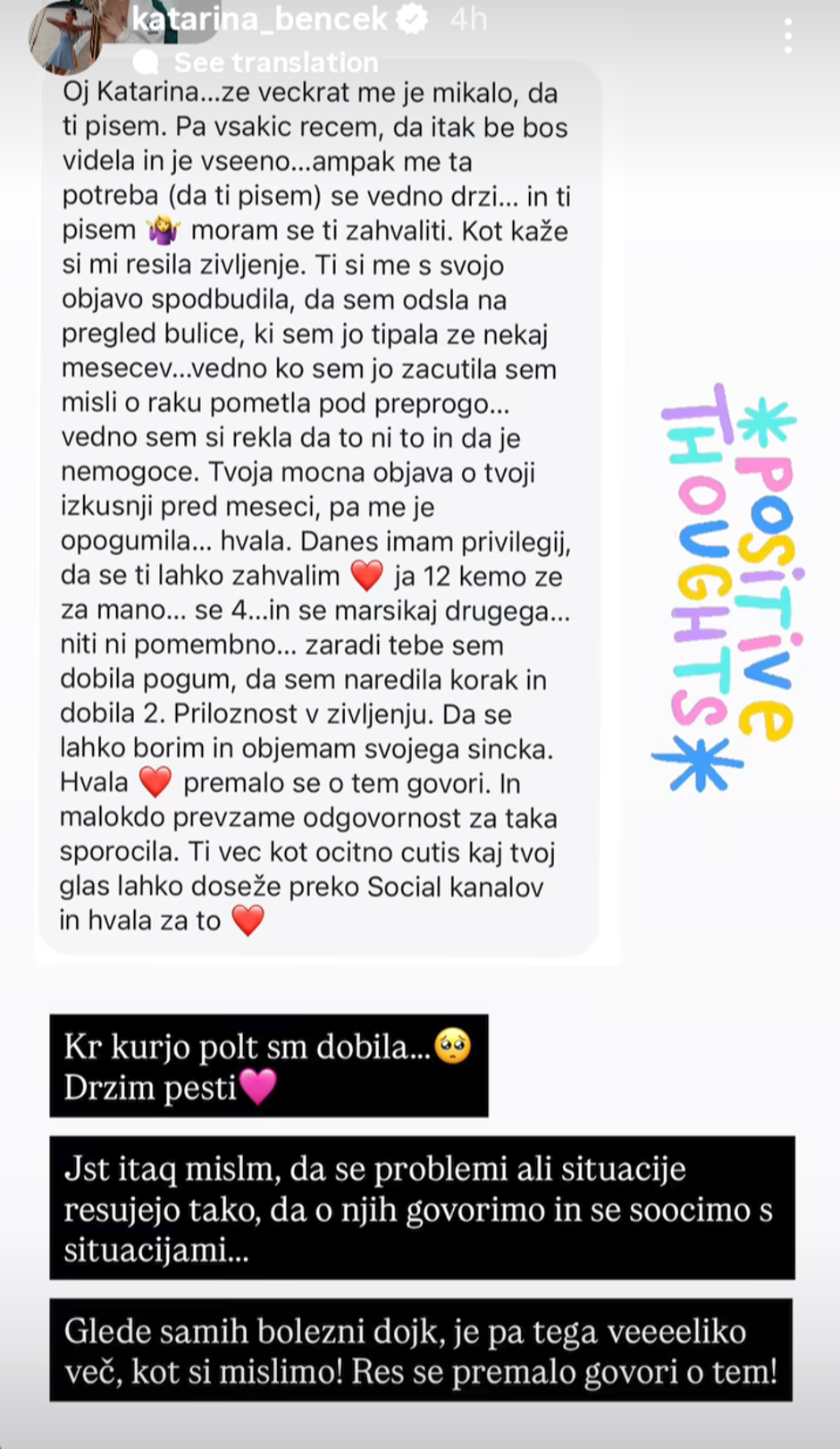 Katarina Benček | Avtor: Instagram