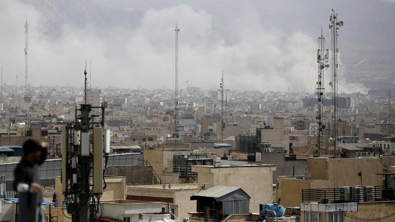 iran napad zda izrael