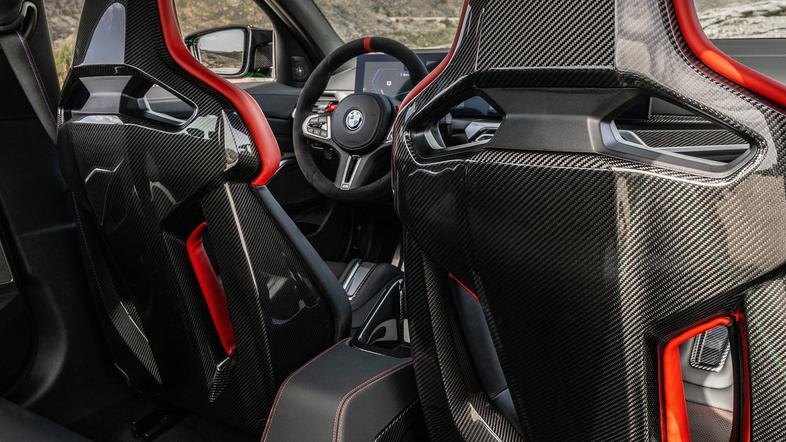 Karbon, ogljivokova vlakna, BMW M3, sedež