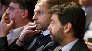 Andrea Agnelli Aleksander Čeferin