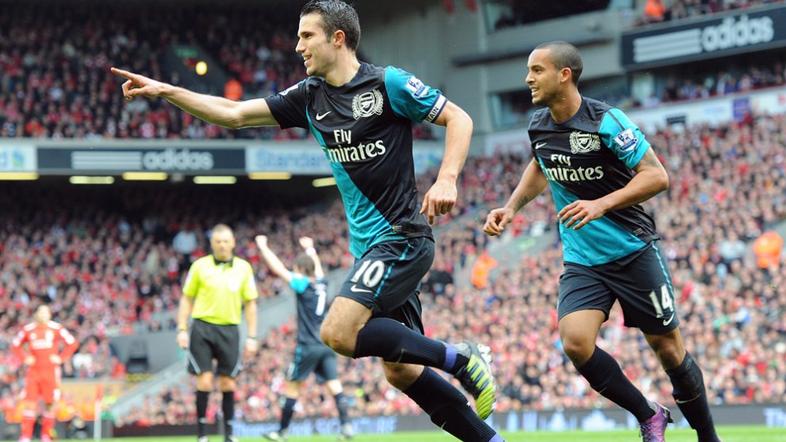 Robin van Persie Theo Walcott