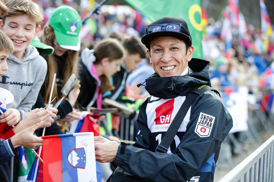 Planica 2024, Noriaki Kasai | Avtor: Saša Despot