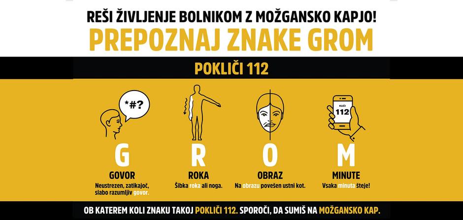 GROM | Avtor: Društvo za zdravje srca in ožilja