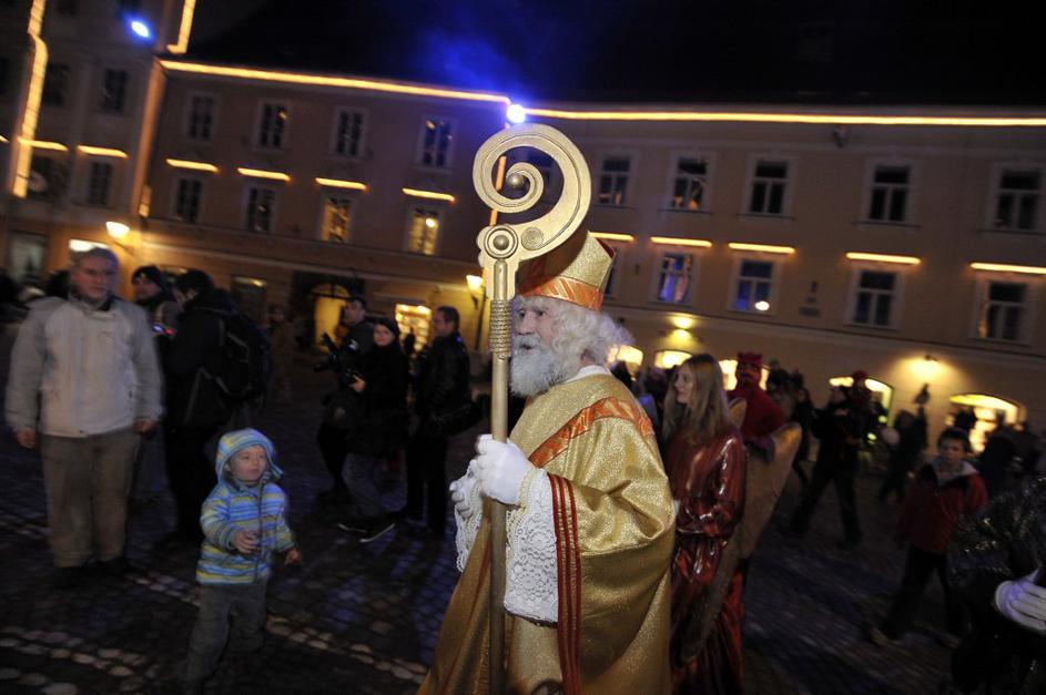 Miklavž v Ljubljani.