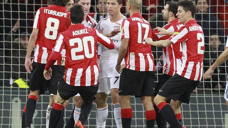 cristiano ronaldo real madrid athletic bilbao