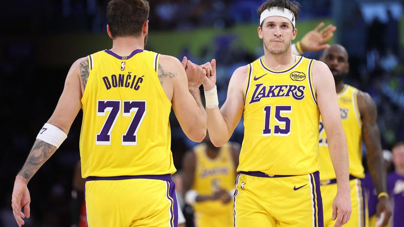 Luka Dončić in Austin Reaves
