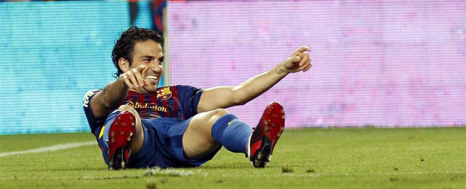 barcelona villarreal fabregas