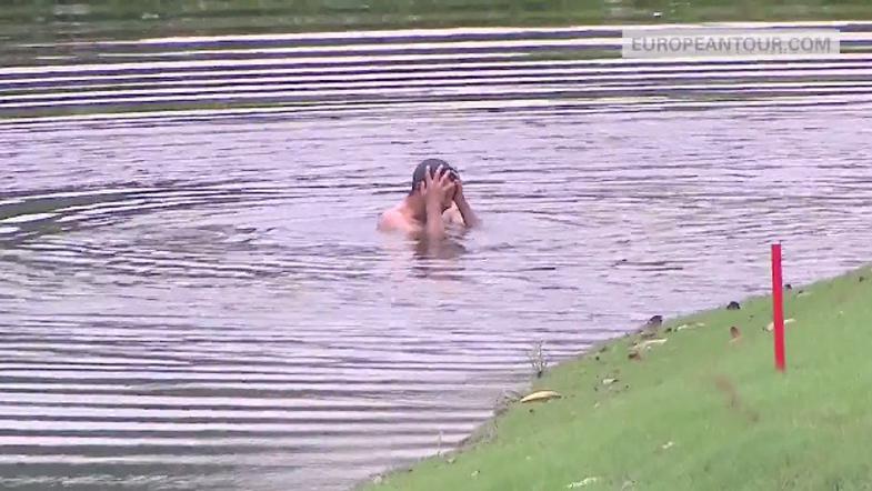 Pablo Larrazabal srčeni napad jezero voda pobeg napad