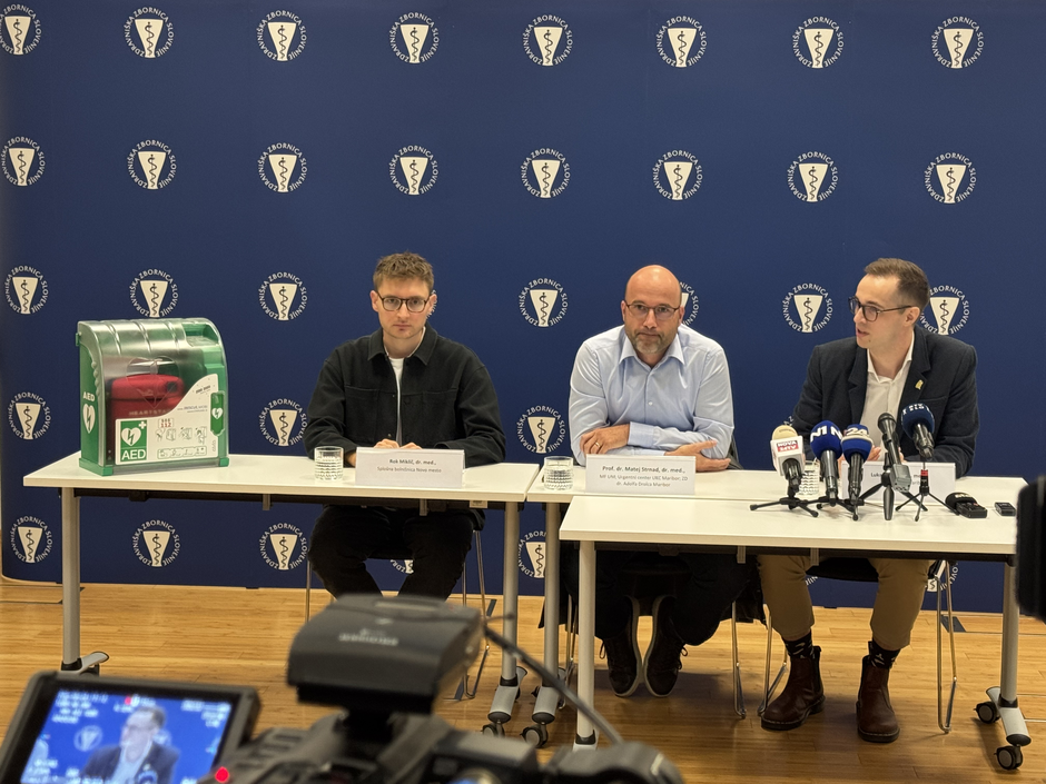 Novinarska konferenca - srčni zastoj | Avtor: ZZS