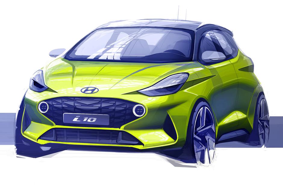 Prva skica hyundaia i10 | Avtor: Hyundai