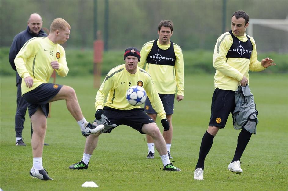 Scholes Rooney Berbatov Owen