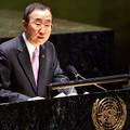 Generalni sekretar ZN Ban Ki Mun je izrazil obžalovanje, da resolucije o proraču