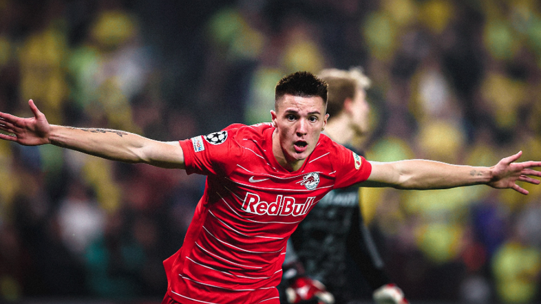 Benjamin Šeško Brøndby RB Salzburg