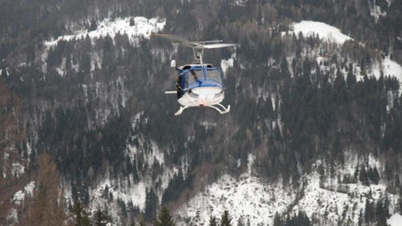 Reševalna vaja s helikopterjem je bil izvedena brezhibno.