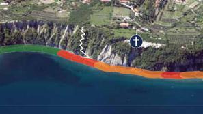 Klifi v Krajinskem parku Strunjan