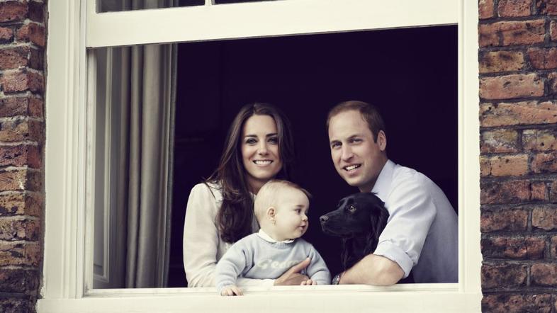 princ George Kate Middleton William