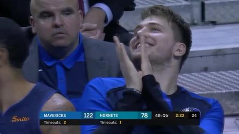 Luka Dončić jumbotron