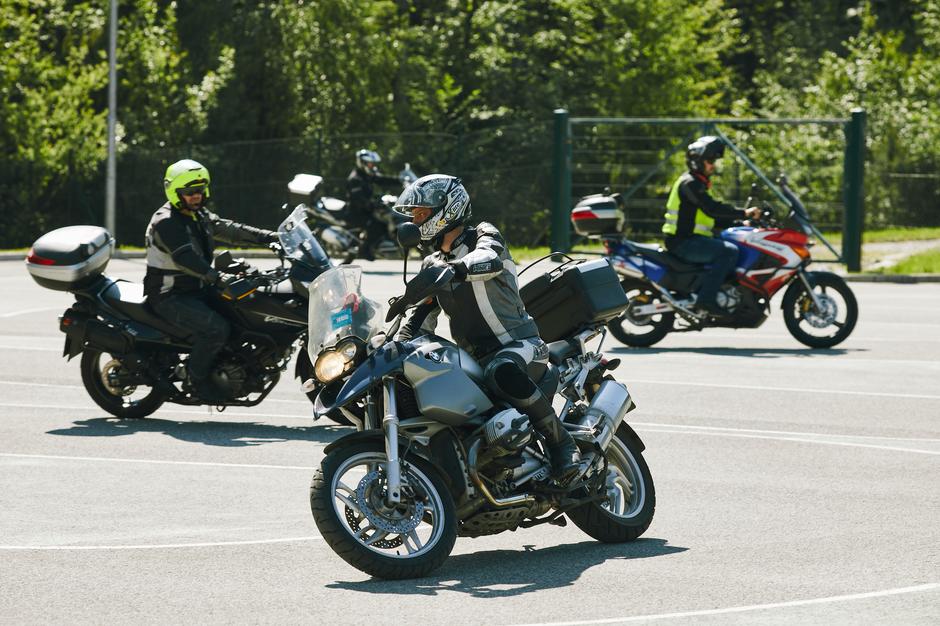 Trening varna vožnje za motoriste | Avtor: Uroš Podlogar 