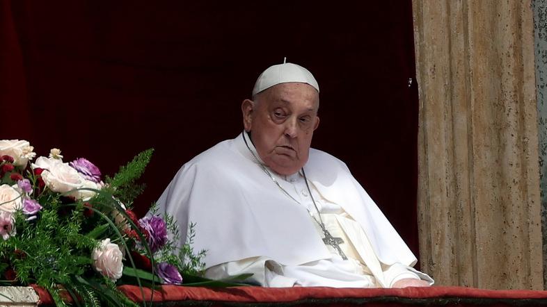 papež Frančišek Urbi et Orbi velika noč Vatikan