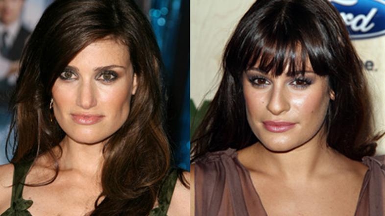 Idina Menzel, Lea Michele