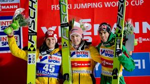 Freund Morgenstern Bardal Lillehammer svetovni pokal smučarski skoki stopničke