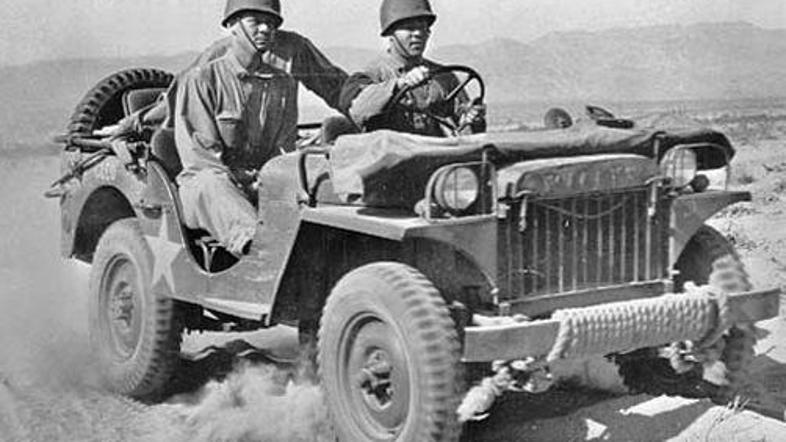 Jepp willys je svoje čase zapeljal tja, kamor drugi niso mogli.