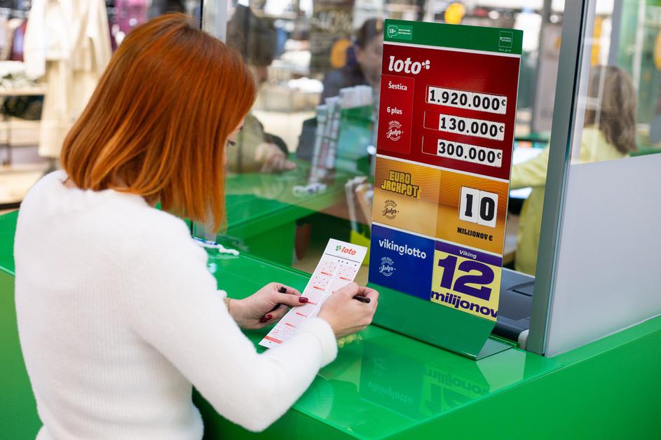 Loterija Slovenije loto listek vplačilo