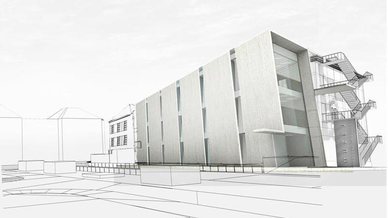 Nova podoba Muzeja sodobne umetnosti (Foto: Groleger arhitekti)