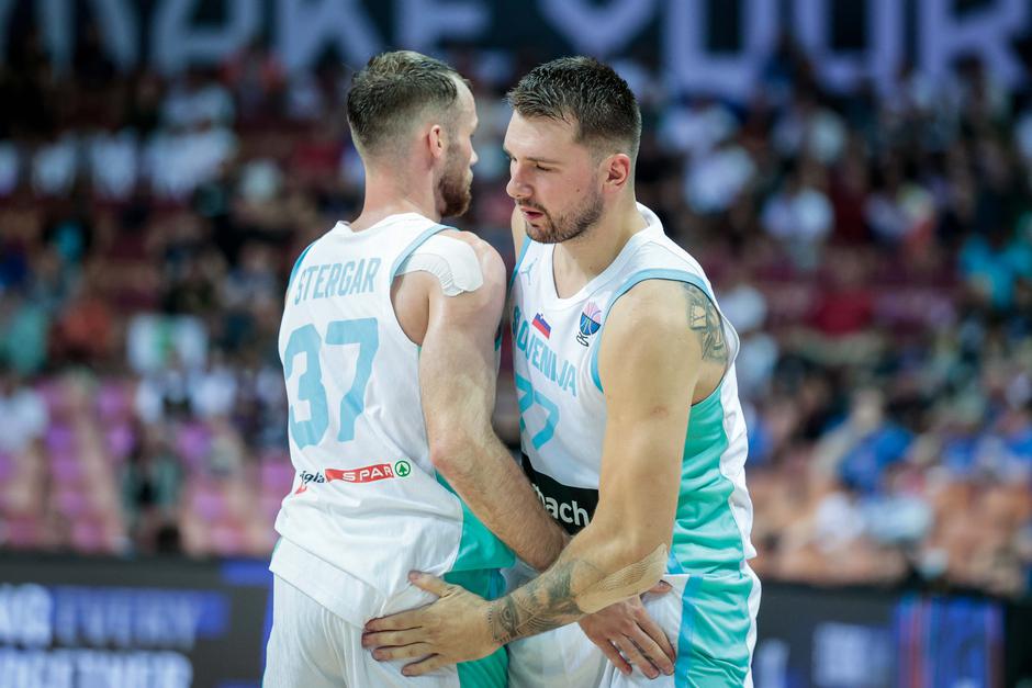 eurobasket 2025 slovenija belgija, leon stergar, luka dončić | Avtor: Saša Despot