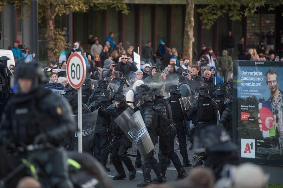 Sredin protivladni protest | Avtor: Anže Petkovšek