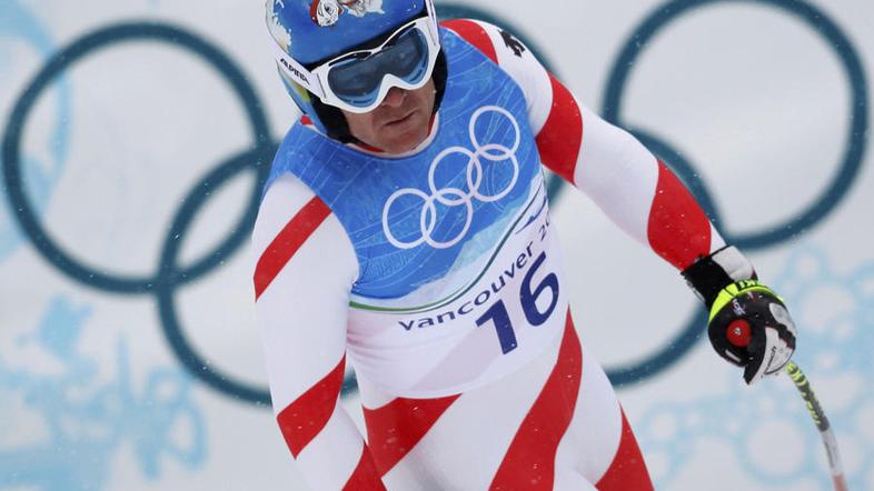 olimpijske igre Vancouver trening Cuche