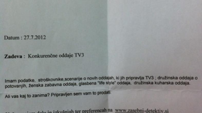 Ponudba špijona POP TV